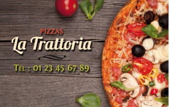 Carte de fidélité pour Pizzeria N°1