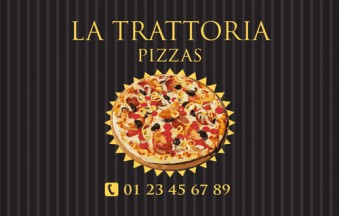 Carte de fidélité pour Pizzeria N°3